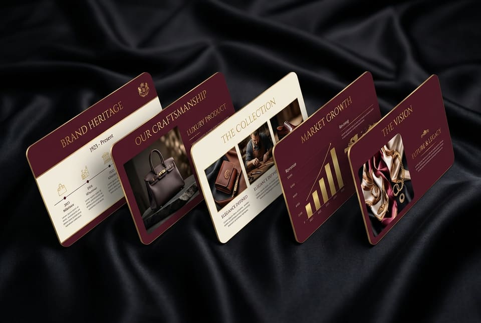 Pitch Luxury Brand — concept Elegante