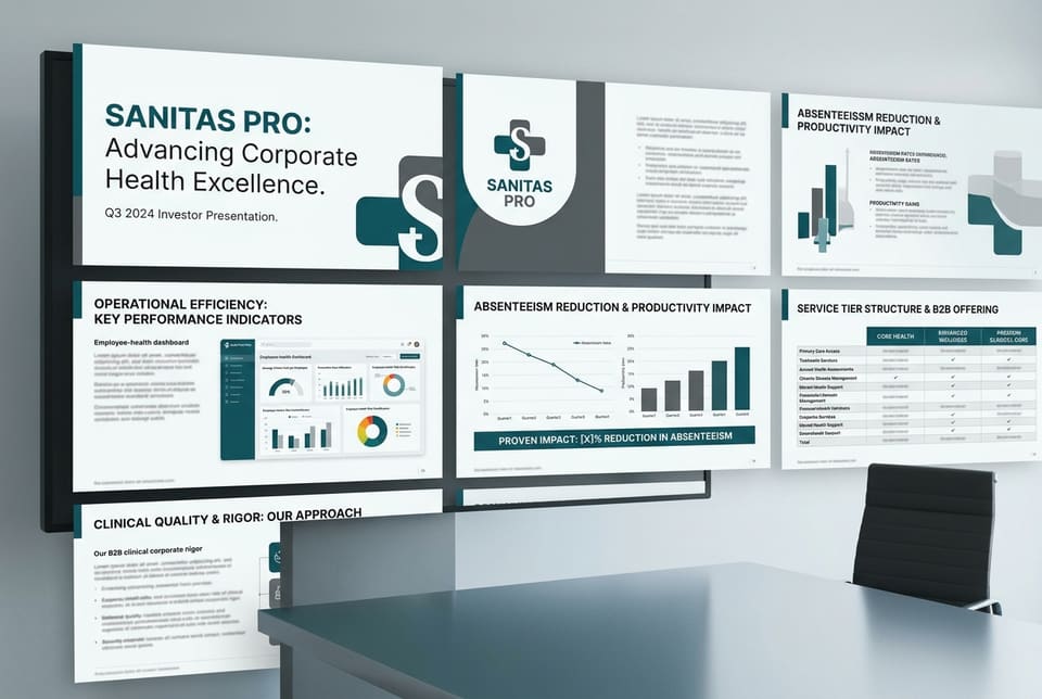 SANITAS PRO — Corporate Health — concept Professionale