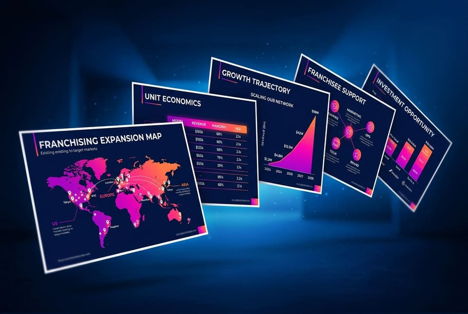 Growth Deck Franchising — concept Moderno