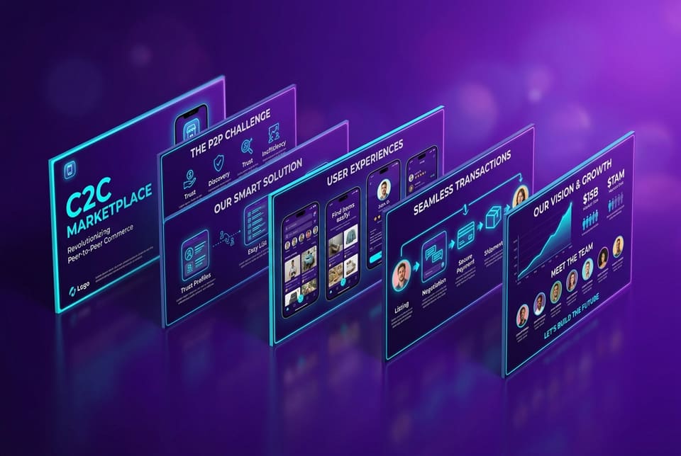 Pitch Marketplace C2C — concept Business