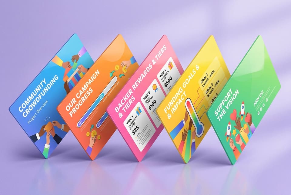Crowdfunding Deck — concept Creativo