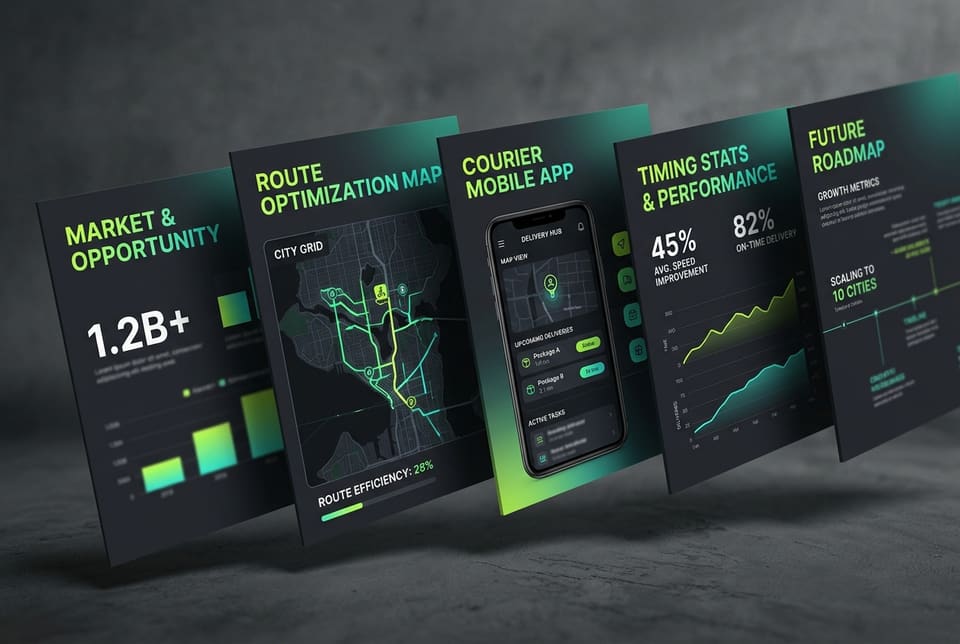 Pitch Delivery On-Demand — concept Moderno