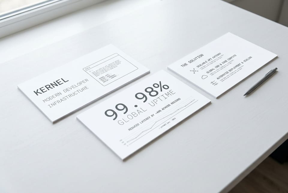 KERNEL — Cloud Infrastructure — concept Minimalista