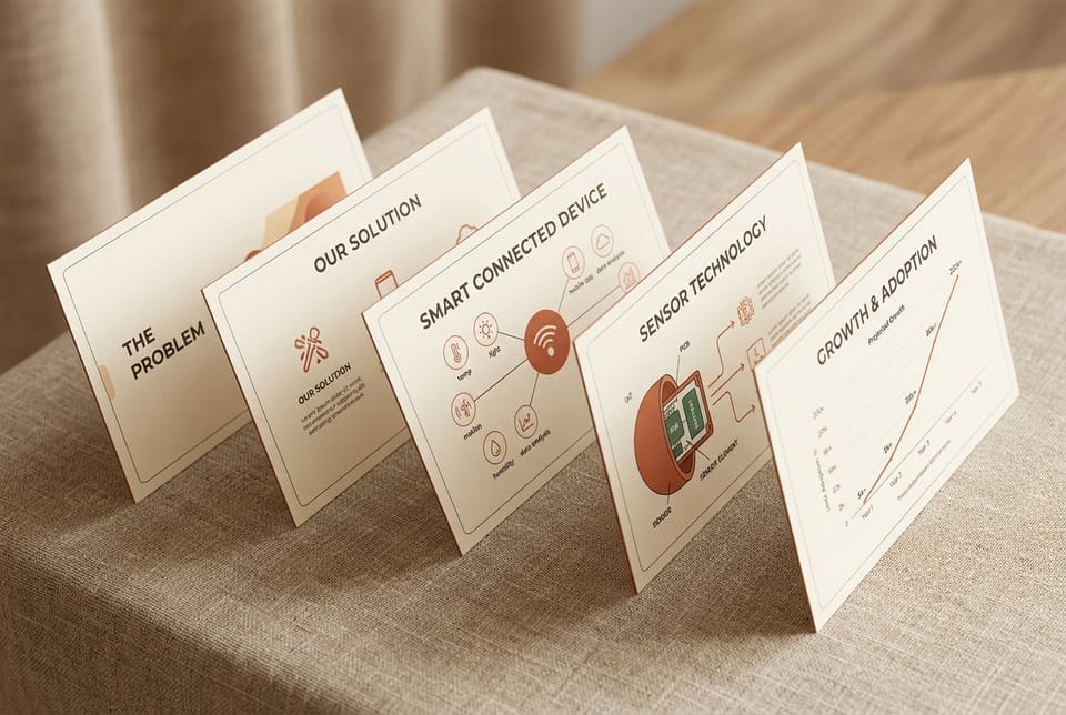 IoT Innovation Deck — concept Minimalista